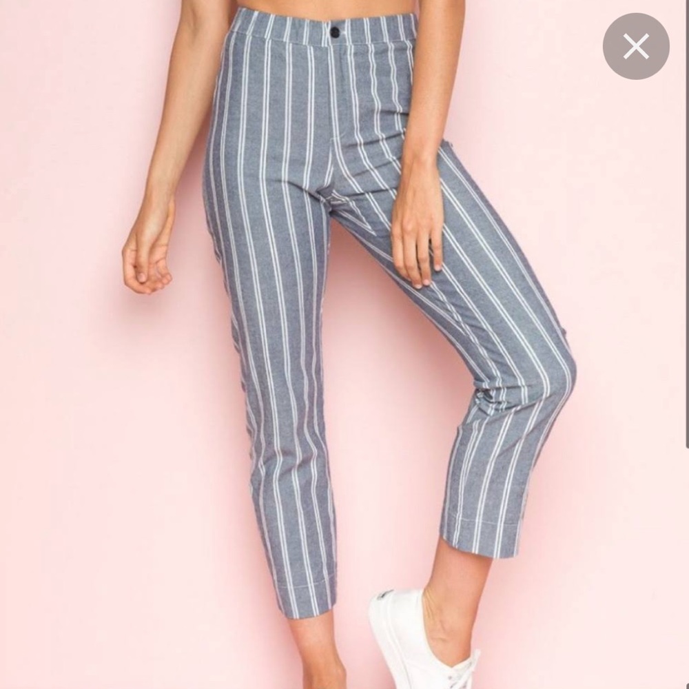 John Galt Brandy Melville Striped Pants
